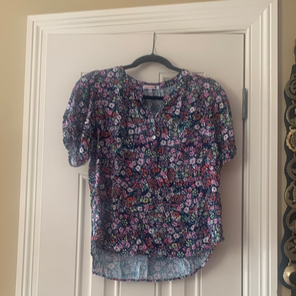Sundry Floral Women's Top - Multicolor